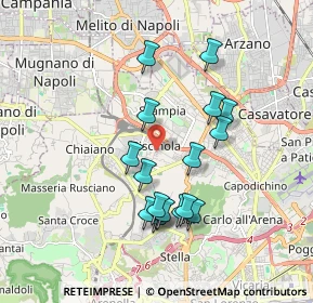 Mappa Via Carlo Levi, 80145 Napoli NA, Italia (1.79412)