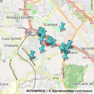 Mappa Via Carlo Levi, 80145 Napoli NA, Italia (0.6785)