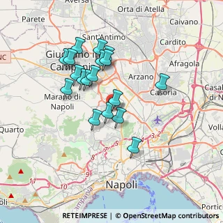 Mappa Via Carlo Levi, 80145 Napoli NA, Italia (3.35)