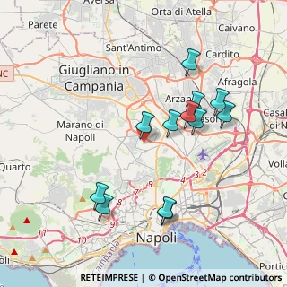 Mappa Via Carlo Levi, 80145 Napoli NA, Italia (4.02333)