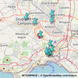 Mappa Via Carlo Levi, 80145 Napoli NA, Italia (4.09)