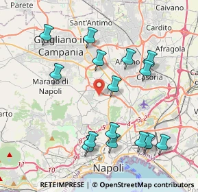 Mappa Via Carlo Levi, 80145 Napoli NA, Italia (4.49867)