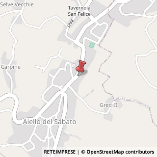 Mappa Via Mancini, 30, 83020 Aiello del Sabato, Avellino (Campania)