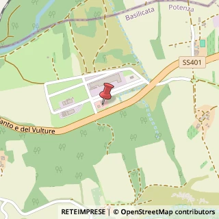 Mappa Strada Provinciale ex Strada Statale 412 della Val Tidone, Km 14, 85020 Rapone, Potenza (Basilicata)