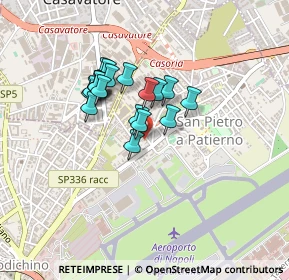 Mappa Via Ettore Lupo, 80144 Napoli NA, Italia (0.349)
