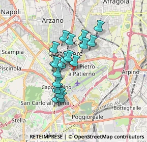 Mappa Via Ettore Lupo, 80144 Napoli NA, Italia (1.38684)