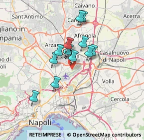 Mappa Strada Vicinale Quattrocalli, 80144 Napoli NA, Italia (2.81154)