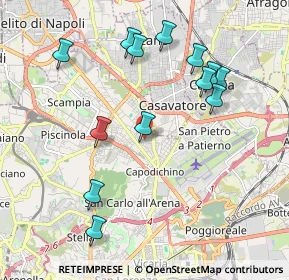 Mappa Viale delle Galassie, 80144 Napoli NA, Italia (2.22538)