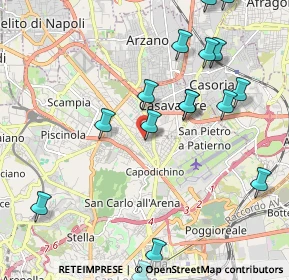 Mappa Viale delle Galassie, 80144 Napoli NA, Italia (2.60813)