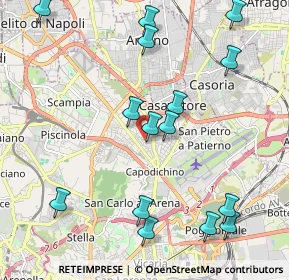 Mappa Viale delle Galassie, 80144 Napoli NA, Italia (2.57867)