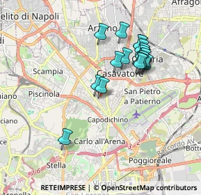 Mappa Viale delle Galassie, 80144 Napoli NA, Italia (1.79789)