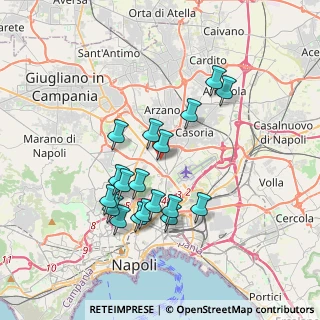 Mappa Viale Privato Stelle, 80144 Napoli NA, Italia (3.56167)