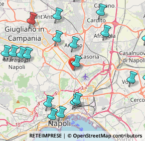 Mappa Viale delle Galassie, 80144 Napoli NA, Italia (5.797)