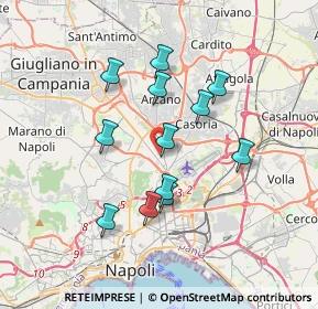 Mappa Viale delle Galassie, 80144 Napoli NA, Italia (3.31083)