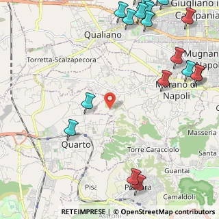 Mappa Via pendine casalanno, 80010 Quarto NA, Italia (3.59)