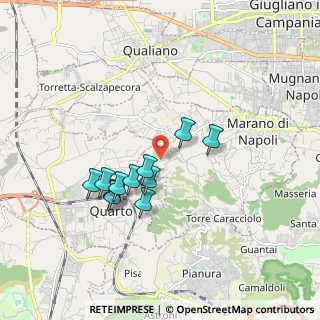 Mappa Via pendine casalanno, 80010 Quarto NA, Italia (1.62091)