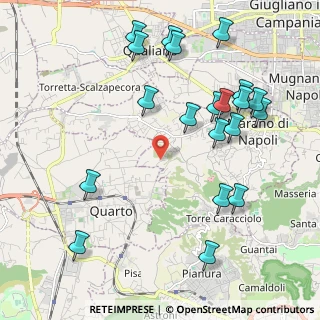 Mappa Via pendine casalanno, 80010 Quarto NA, Italia (2.5565)