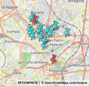 Mappa Via Detta Tramvia Fratta, 80144 Napoli NA, Italia (1.33059)