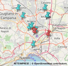 Mappa Via Detta Tramvia Fratta, 80144 Napoli NA, Italia (3.32364)