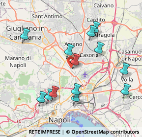 Mappa Via Canonico Cosimo Stornaiuolo, 80144 Napoli NA, Italia (4.33077)