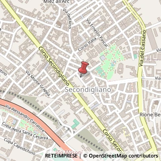 Mappa Via Canonico Cosimo Stornaiuolo,  64, 80144 Napoli, Napoli (Campania)