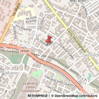 Mappa Via Trentino,  6, 80145 Napoli, Napoli (Campania)
