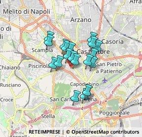 Mappa Via del Sabotino, 80144 Napoli NA, Italia (1.271)
