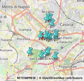 Mappa Via del Sabotino, 80144 Napoli NA, Italia (1.36286)