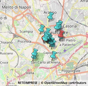 Mappa Via del Sabotino, 80144 Napoli NA, Italia (1.0225)