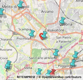 Mappa Via del Sabotino, 80144 Napoli NA, Italia (3.35538)