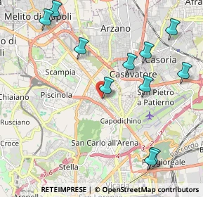 Mappa Via del Sabotino, 80144 Napoli NA, Italia (2.60091)