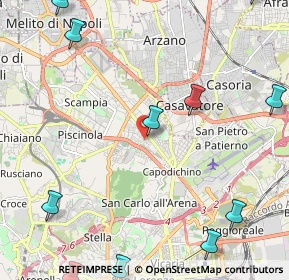 Mappa Via del Sabotino, 80144 Napoli NA, Italia (3.49545)