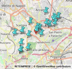 Mappa Via del Sabotino, 80144 Napoli NA, Italia (1.87)