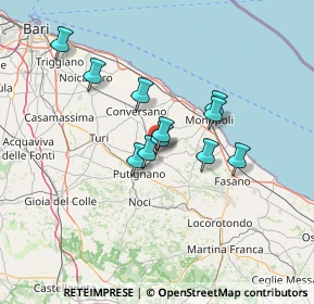 Mappa Via Europa, 70013 Castellana Grotte BA, Italia (11.16455)