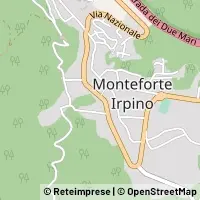 Map Monteforte Irpino