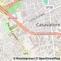 Mapa Casavatore