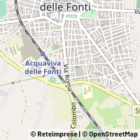 Hartă Acquaviva delle Fonti