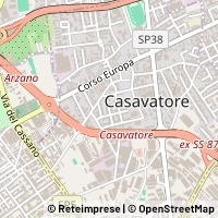 Mapa Casavatore