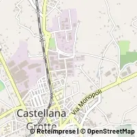خريطة Castellana Grotte
