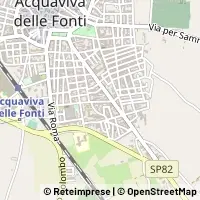 Mapa Acquaviva delle Fonti