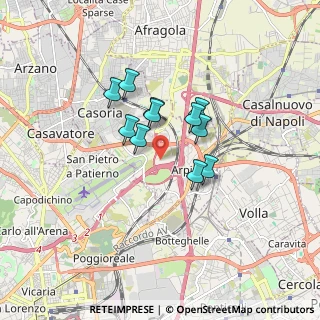 Mappa Via Circumvallazione Esterna, 80143 Casoria NA, Italia (1.28545)
