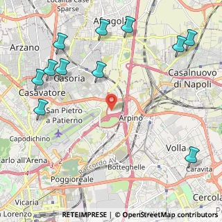 Mappa Via Circumvallazione Esterna, 80143 Casoria NA, Italia (3.07636)