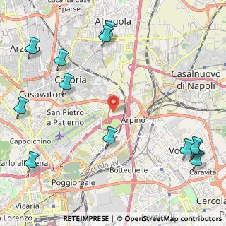Mappa Via Circumvallazione Esterna, 80143 Casoria NA, Italia (3.28333)