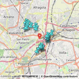 Mappa Via Circumvallazione Esterna, 80143 Casoria NA, Italia (1.4465)