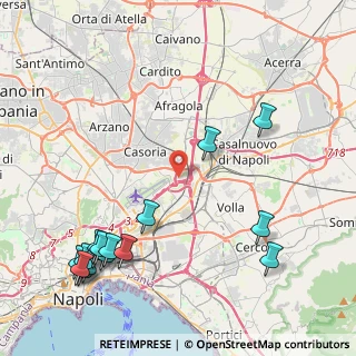 Mappa Via Circumvallazione Esterna, 80143 Casoria NA, Italia (6.05938)