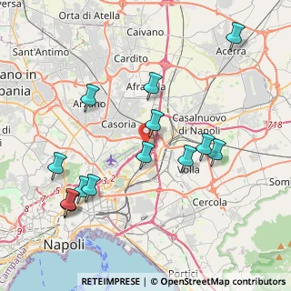 Mappa Via Circumvallazione Esterna, 80143 Casoria NA, Italia (4.57692)