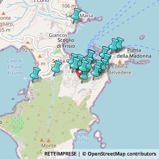 Mappa Via Canalone, 04027 Ponza LT, Italia (0.3235)