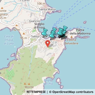 Mappa Via Canalone, 04027 Ponza LT, Italia (0.342)