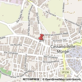 Mappa SP145, 47, 70020 Cassano delle Murge, Bari (Puglia)