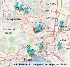 Mappa Via Dante, 80144 Napoli NA, Italia (4.88636)